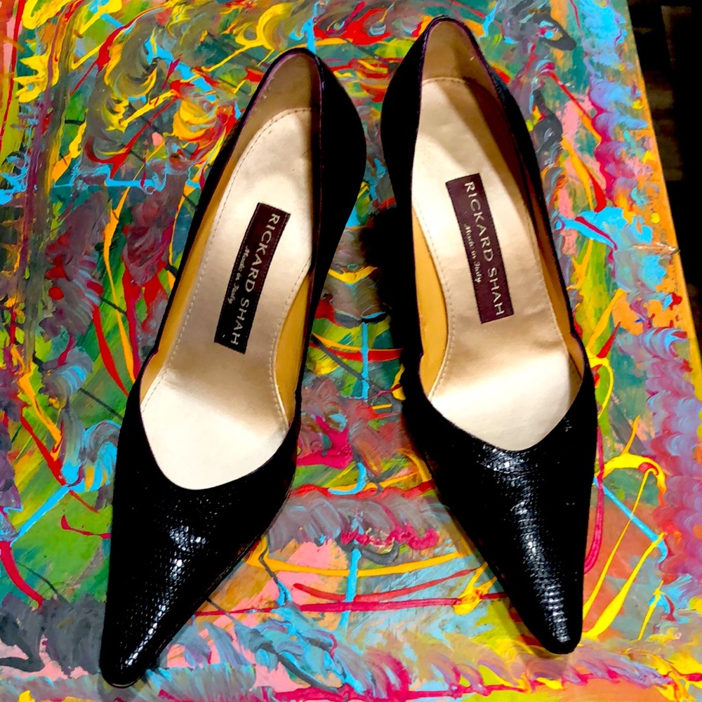 Rickard Shah size 36 black shoes (equivalent to 6 in US)